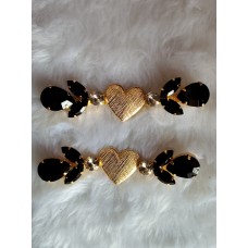 Lateral de pedras em coração  Lateral de pedras em coração