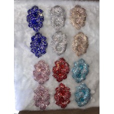 Flores em feltro - par 