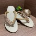 Sandalia Havaiana com Cabedal Lateral e Cias em Strass